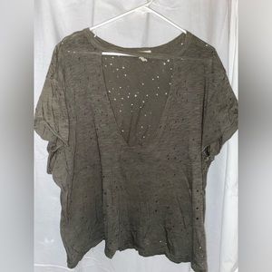 Gilded Intent cutout top